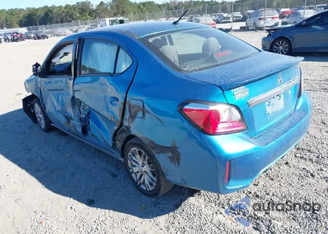 2021 Mitsubishi Mirage G4 Carbonite Edition/Es/Le z USA, uszkodzony, nr VIN ML32FUFJ0MHF01756